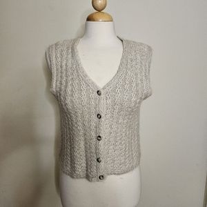 Jay Jacob's Merino Silk Sweater Vest 1980s